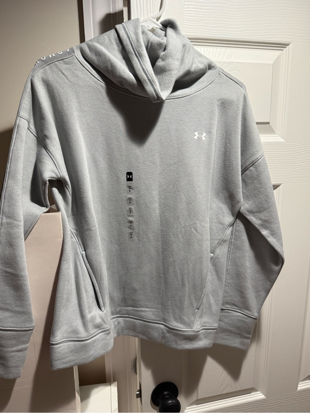 Under Armour Light Gray Pullover Hoodie